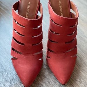 Rebeca Minkoff burnt orange heel